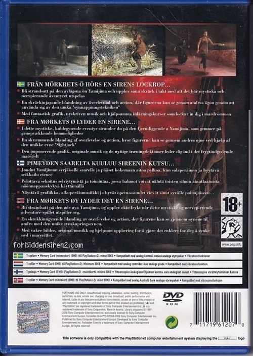 Forbidden Siren 2 - PS2 (B Grade) (Genbrug)